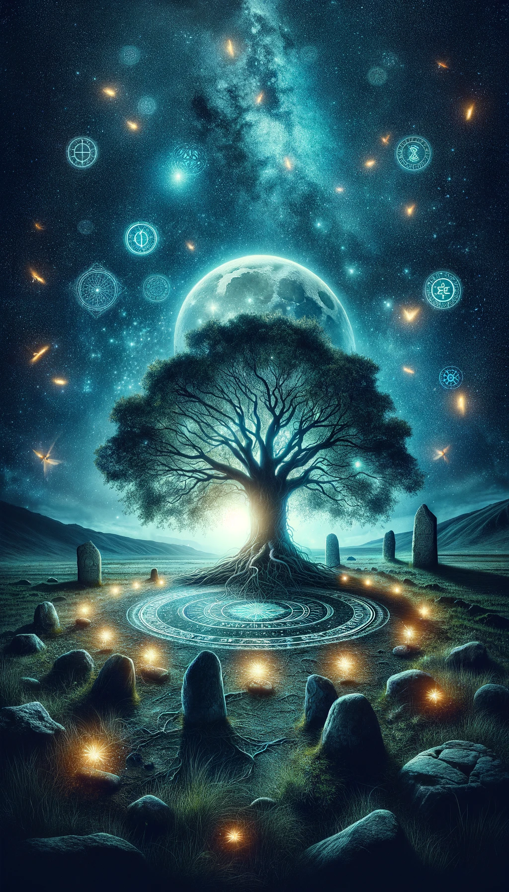 L'arbre pont entre ciel et terre